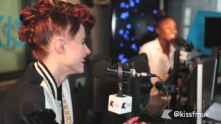 Kiesza chats Hideaway military nicknames UK and more [upl. by Eiffe]