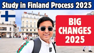 Study in Finland Process 2025  New Immigration Law  Big Changes  Student Visa  IELTS  Gap Jobs [upl. by Akiemat]