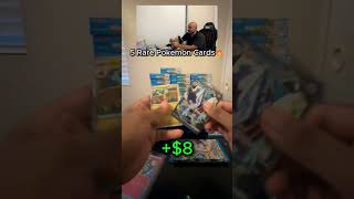 Getting 5 Rare Pokemon Cards And What They Are Worth🔥 [upl. by Nosirb10]