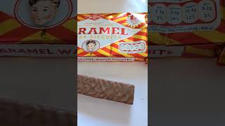 TUNNOCKS REAL MILK CHOCOLATE CARAMEL WAFER BISCUIT chocolate caramel biscuit glasgow shorts [upl. by Nuahsyt39]