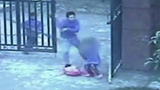 China releases footage of school knife attack [upl. by Leciram436]