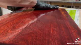 Bloodwood Cuttingboard [upl. by Marissa]