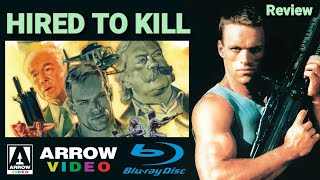 Hired to Kill 1990 Bluray Review Brian Thompson  Arrow Video [upl. by Rats399]