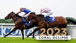 PADDINGTON WINS THE 2023 CORALECLIPSE AT SANDOWN PARK RACECOURSE [upl. by Kellby707]