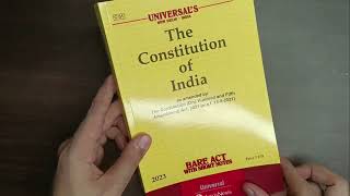 The Constitution of India  Bare Act 2023  Review in Hindi  UPSC constitution [upl. by Salba488]