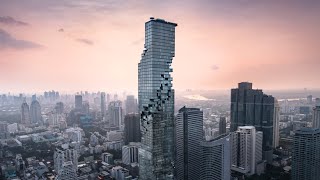 Ole Scheeren completes pixelated MahaNakhon tower in Bangkok [upl. by Crane]