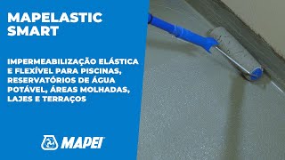 MAPELASTIC SMART  Impermeabilização elástica e flexível [upl. by Dinin659]