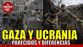 GAZA Y UCRANIA DIFERENCIAS EN LAS OPERACIONES MILITARES [upl. by Nine471]