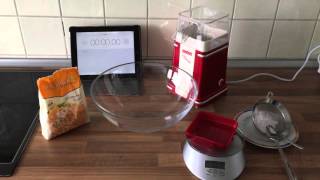 Unold Classic Popcornmaker Testbericht [upl. by Neelyk]