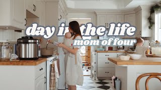 potty training and new routines  Raw Day in the Life Mom of Four  mini life update [upl. by Eramat]