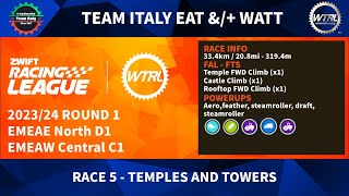 Zwift Racing League  WTRL 202324 Round 1 Race 5 EMEAE N  EMEAW C [upl. by Rumilly]