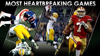 Top 10 Most Heartbreaking Packers Games [upl. by Sugar850]