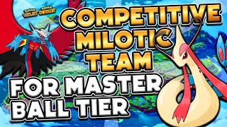 COMPETITIVE MILOTIC Ranked Team For Master Tier  Pokémon Scarlet amp Violet Ranked Double Battles [upl. by Sherborn]