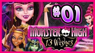 ☆ Monster High 13 Wishes Walkthrough Part 1 Wii WiiU Full Gameplay ☆ [upl. by Fania969]