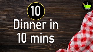 10 Minutes Instant Dinner Recipe Easy Dinner Recipe Quick Dinner Recipe Veg Dinner Recipes Indian [upl. by Rubma]