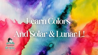 Master ARABIC COLORS amp SOLAR VS LUNAR CALENDAR 12 WORDS MAXsunandmoonletters [upl. by Lauraine]