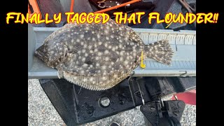 Mission Accomplished First Southern Flounder Tagged [upl. by Knutson109]