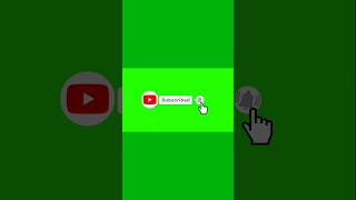 Subscribe green screen no copyright  subscribe green screen no copyright with sound [upl. by Annovad381]