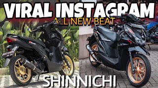 BONGKAR SPEK ALL NEW BEAT PALING HEDON DI BANDUNG  SHINNICHI TURUN DEALER LANGSUNG FULL MODIF🔥 [upl. by Twedy]