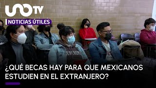 Becas para mexicanos en el extranjero cuáles están vigentes y cuáles se lanzarán en abril [upl. by Kannav196]