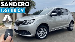 NOVO SANDERO 16 EXPRESSION  É BOM ANDA BEM VALE A PENA COMPRAR EM 2021 TESTE ACELERANDO [upl. by Ander]