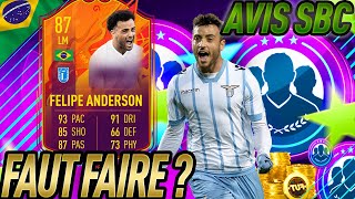 FIFA 22 COMMENT FAIRE FELIPE ANDERSON  EN OBJECTIF HEADLINERS  VEDETTES PLUS FORT QUE INSIGNE [upl. by Linette]