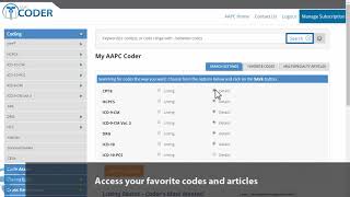 AAPC Coder  Settings and Personalization [upl. by Lechar]