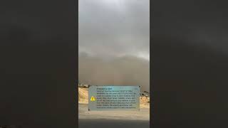 Dust storm incoming [upl. by Ratna]