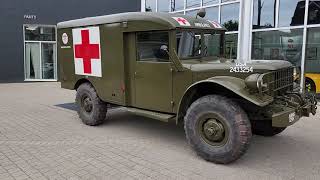 Gentry Lane  1953 Dodge M43 34Ton Military Ambulance [upl. by Yuma]