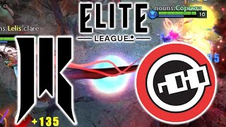 NA BIG MATCH  SHOPIFY REBELLION vs NOUNS  ELITE LEAGUE S2 DOTA 2 [upl. by Kotz240]