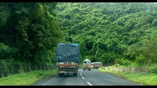 Amazing View on Kashedi Ghat Mumbai  Goa Highway during Monsoon [upl. by Aizitel136]