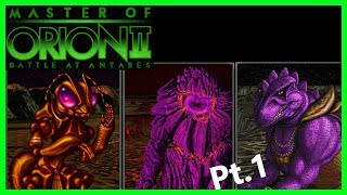 My favorite video game of ALLTIME Master of Orion 2 Part 1 [upl. by Aivatahs95]