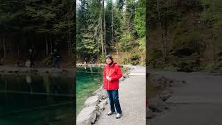 Der Blausee der bekanntesten Bergseen der SchweizEr liegt nahe Mitholz Standort Berner Oberland [upl. by Yesdnyl]