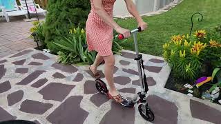 HUDORA Scooter for Family Kids amp Adults Review [upl. by Mehs40]