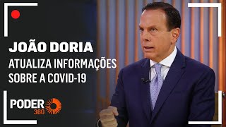 João Doria atualiza informações do combate ao coronavírus em SP [upl. by Pascale]