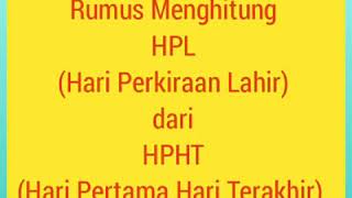 Rumus Menghitung HPL Dari HPHT [upl. by Ttevy]