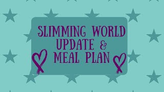 SLIMMING WORLD UPDATE amp MEAL PLAN  SLIMMING WORLD MEAL IDEAS  FAMILY MEAL PLAN [upl. by Johanna]