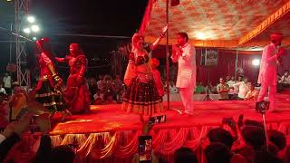 likhamidash ji maharaj night program kishor Meena  tabbu torawati dance chirana [upl. by Aivan]