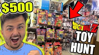 500 DRAGON BALL Z Sh Figuarts Irwin toys Toy Hunt Flea Market Comic Shop Target amp more [upl. by Nettie290]