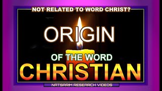 CHRISTIANOS ORIGIN OF THE WORD The etymological source of the word CRETIN was revised adopted [upl. by Nnaxor]