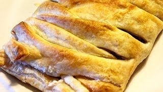 Strudel di pasta sfoglia con verdure [upl. by Ewald]