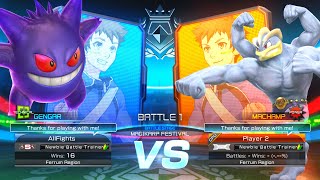 Gengar vs Machamp  Pokkén Tournament DX [upl. by Arne]