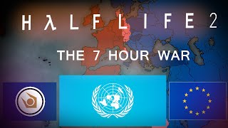 HALF LIFE 2 The SevenHour War  Every Five Minutes MAPPED [upl. by Amsab28]