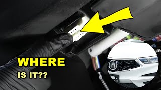 Unmasking the Mystery Locating Your Acura RDXs OBD Plug 20192020 [upl. by Enert]