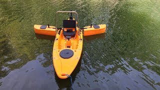 DIY Haswing Manta Ray Kayak Field Test [upl. by Enilesor]