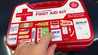 Johnson and Johnson Travel First Aid Kit Review [upl. by Rox]