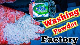 Process Of Making Washing Powder In Factory detergent powder mini washing powder machines [upl. by Apurk43]