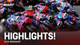 MotoGP™ Race Highlights 🔥  2024 ItalianGP [upl. by Papke693]