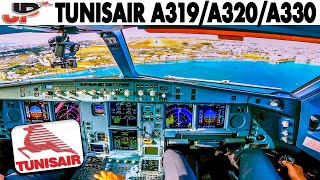 Tunisair Cockpit Airbus A330200 A320neo amp A319 [upl. by Rosy]