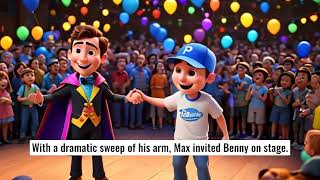 Max the mischievous magician 🎩  kids story  English cartoon [upl. by Adnana]